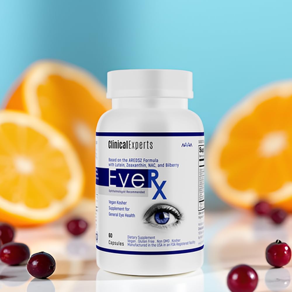 Navan EyeRx Antioxidant AREDS 2 Eye Vitamins & Minerals Capsule 60 Count