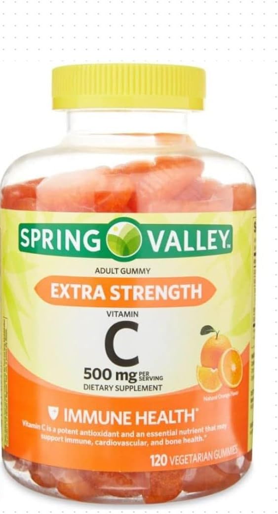 Generic SV Extra Strength Vitamin C 500 mg Vegetarian Gummies, 120 Count