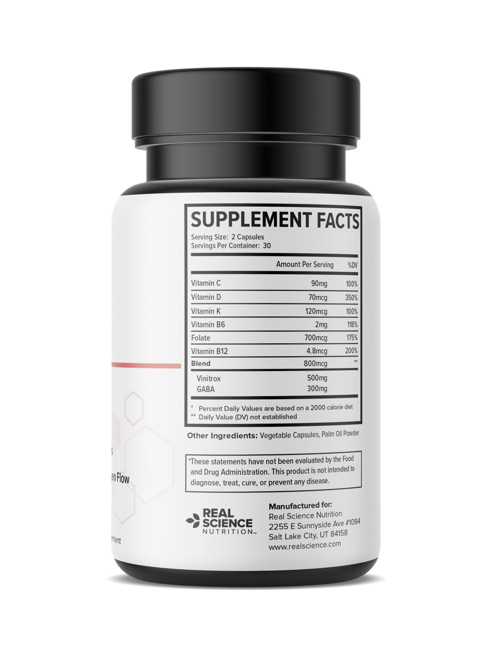 Real Science Nutrition Memory Miracle Capsule 60 Capsules