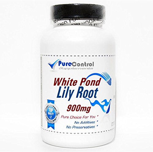 PureControl Supplements White Pond Lily Root 900mg 180 Capsules
