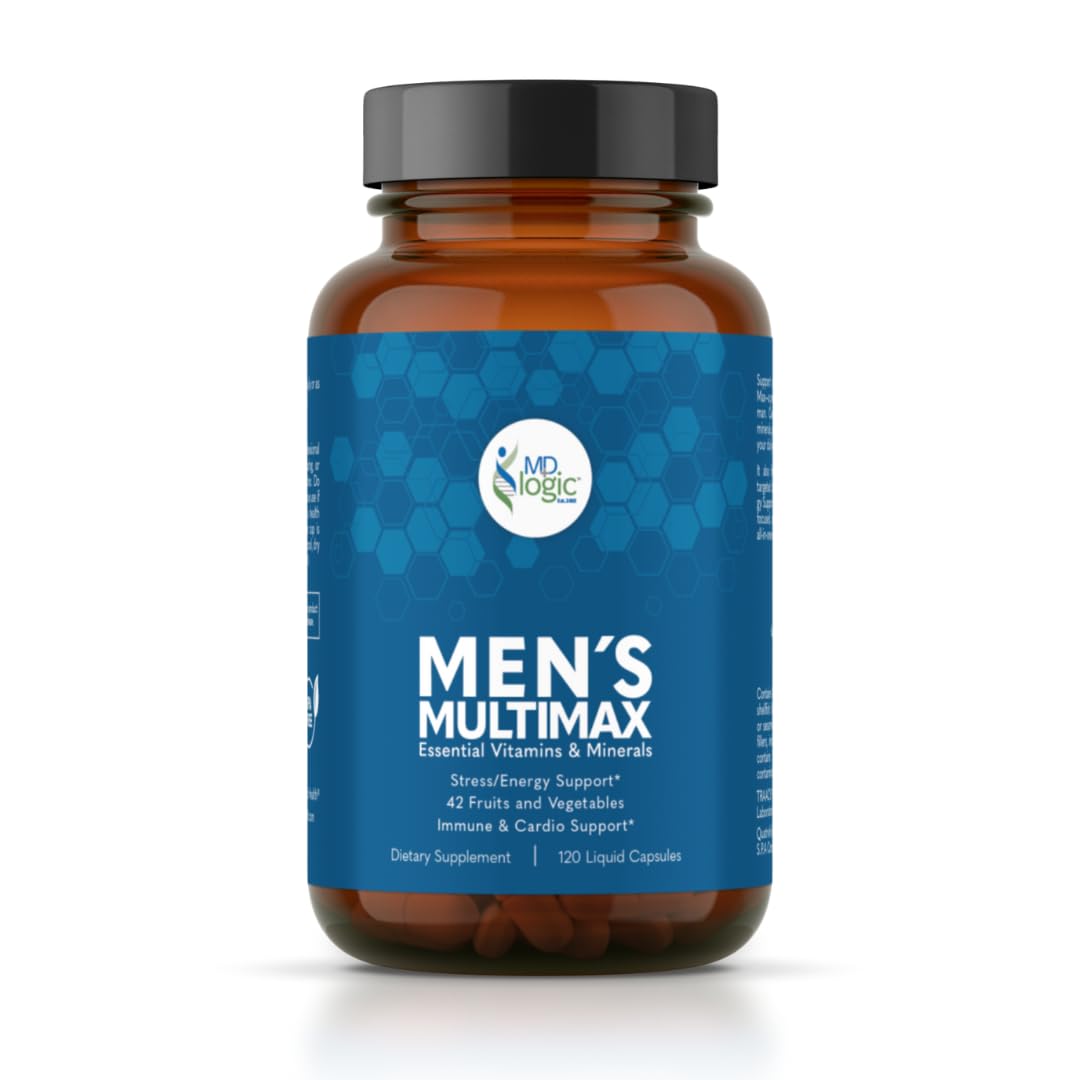 MD Logic Health Men's Multi Max The Smarter Daily Multivitamin for the Modern Man Liquid Capsule 1 Count
