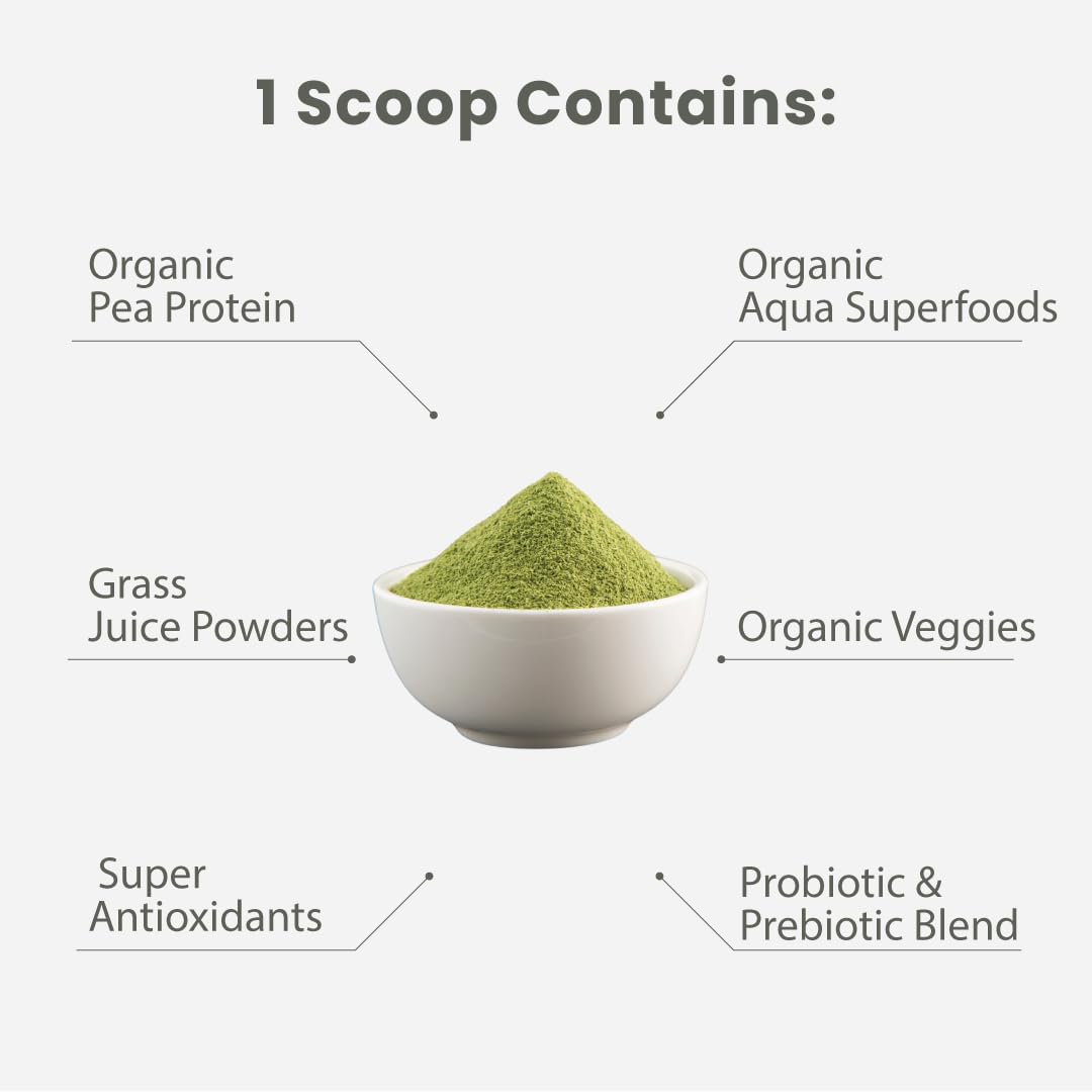 Paradise Herbs Protein & Greens Powder Unflavored, 16 oz