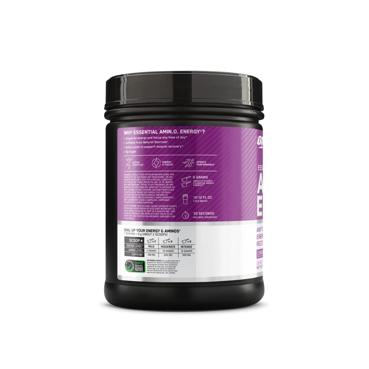 Optimum Nutrition Amino Energy Powder 20.64 oz