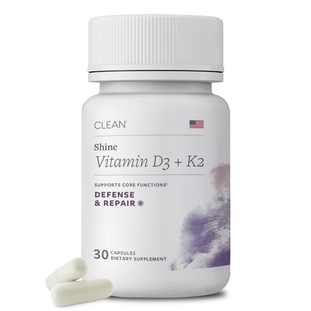Clean Program Vitamin D3 K2 Capsule 30 Count
