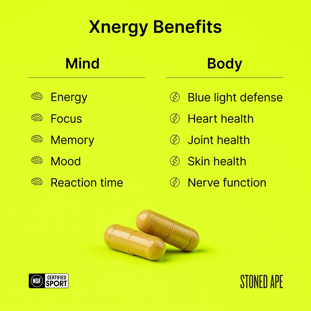 Stoned Ape Xnergy 60 Capsules