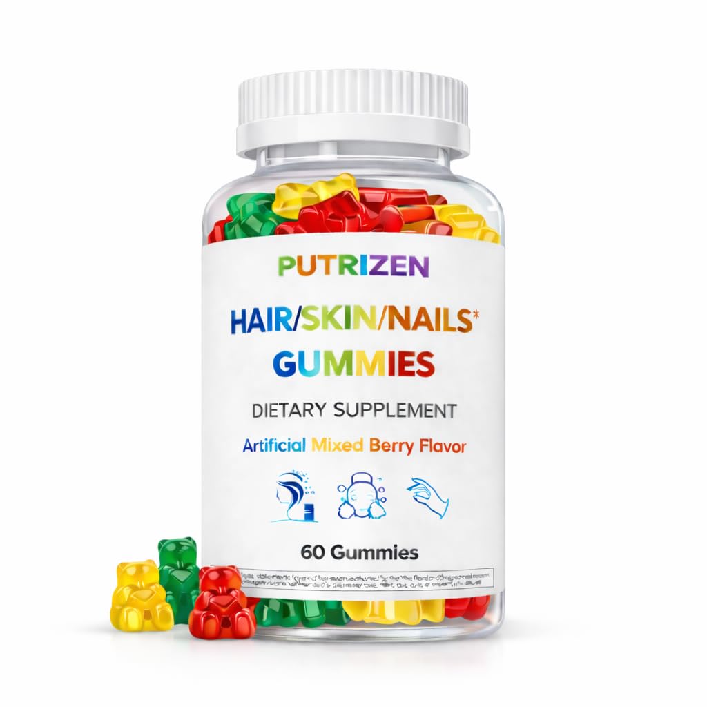 PUTRIZEN Biotin Gummies, 60 Count