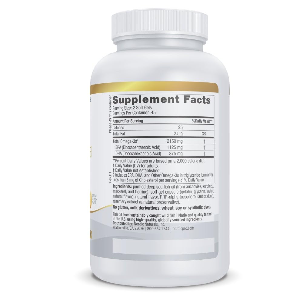 Nordic Naturals ProOmega 2000 Softgels 90