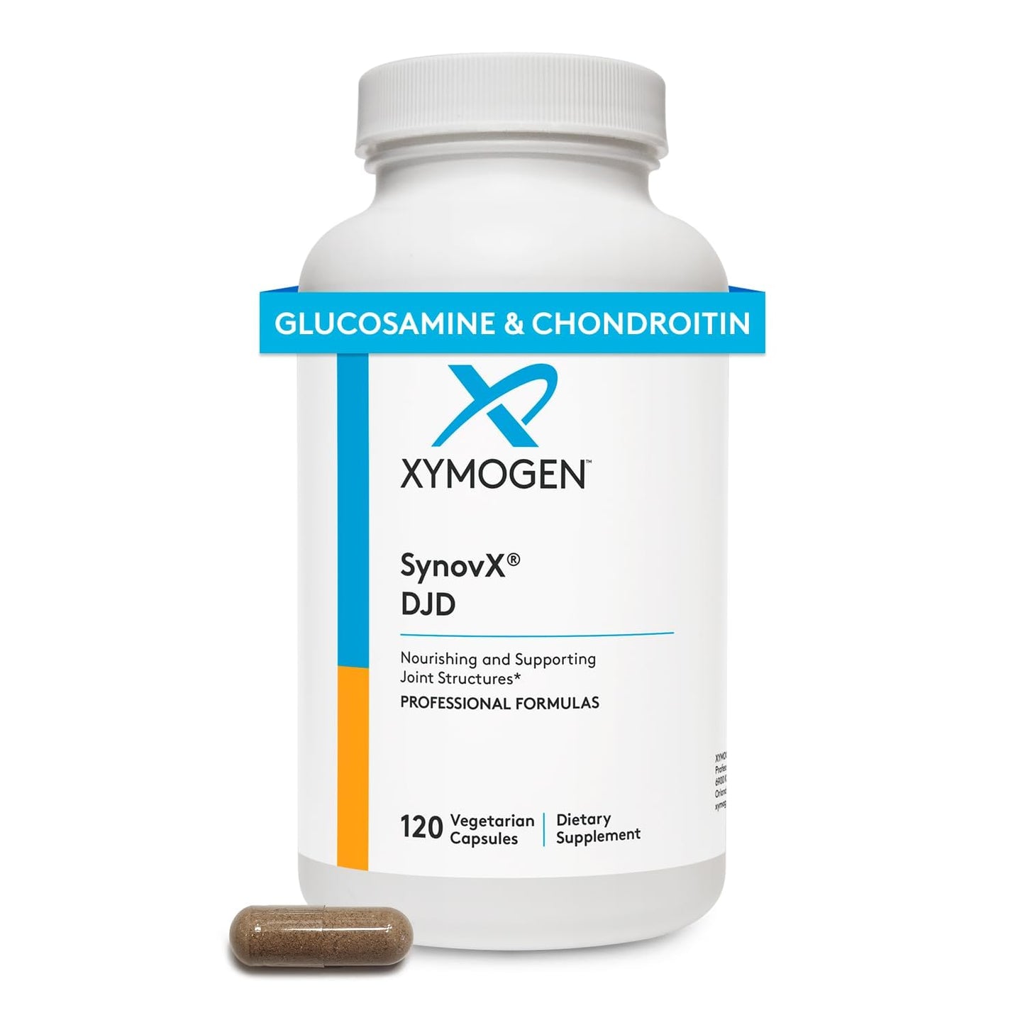 XYMOGEN SynovX DJD - Joint Support Supplement Capsule, 120 Count