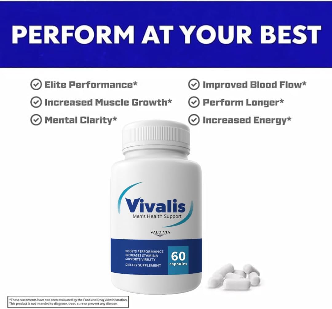Valdivia VIVALIS Advanced Formula Supplement Pro Maximum Strength Support Capsules, 60 Capsules