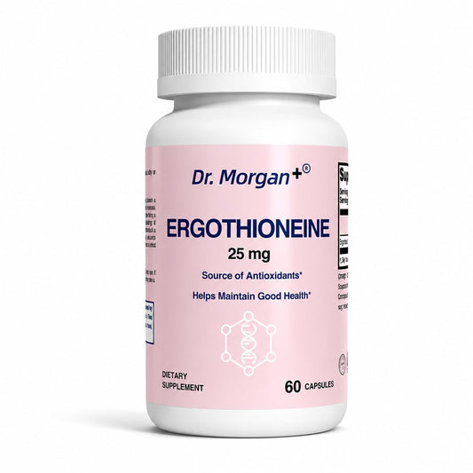 DR.MORGAN Ergothioneine Supplement (EGT) 25mg, 60 Capsules
