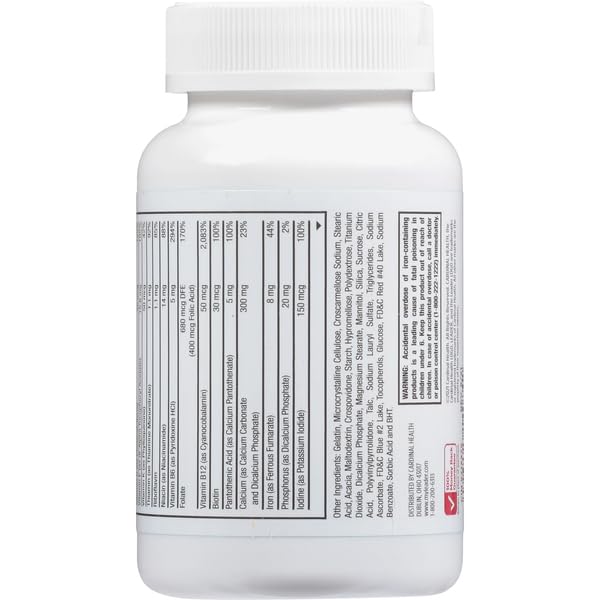 Leader Women's 50+ Multivitamin Tablets, 100 Count