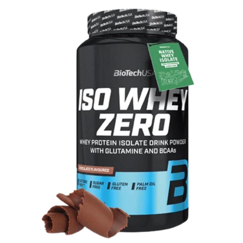 BioTechUSA Iso Whey Zero Protein Powder Vanilla 2.0 lbs