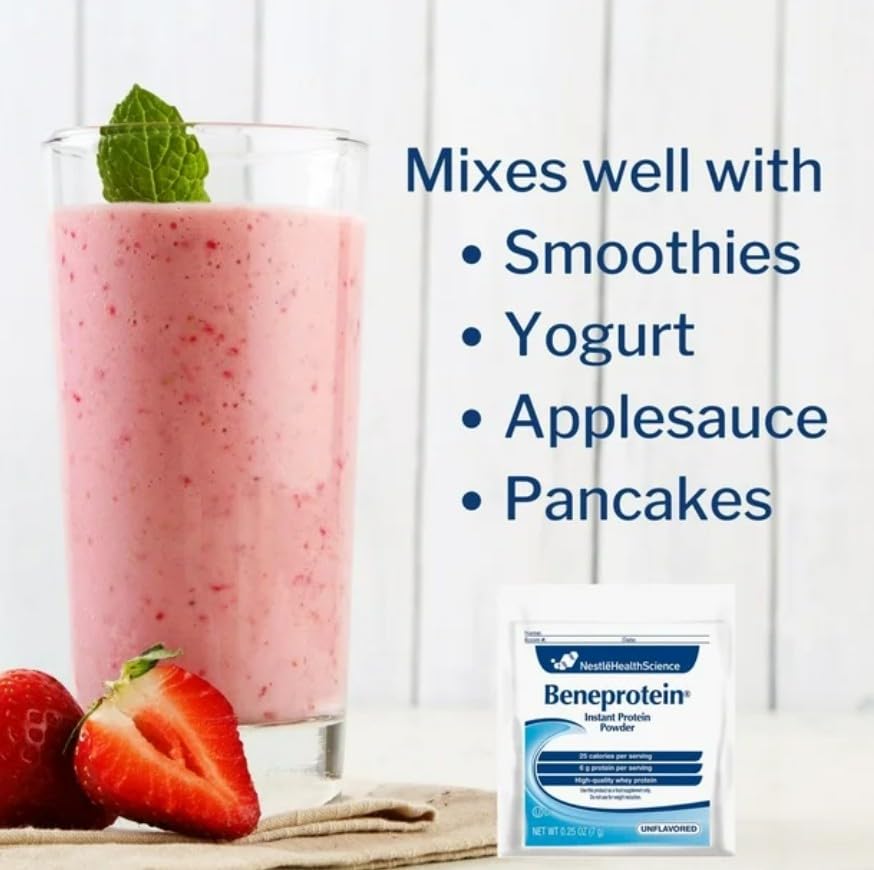 Nestle Beneprotein Powder, Instant Protein, 75 Count