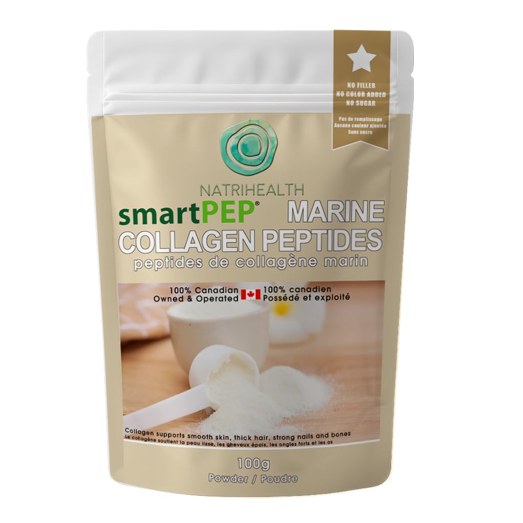 Natrihealth SmartPEP Hydrolized Marine Collagen Peptides Powder 3.52 Ounce