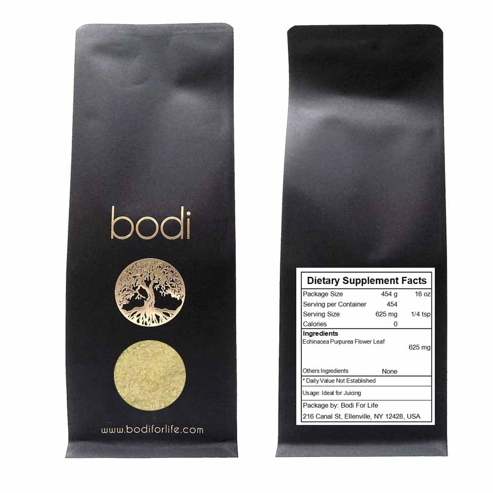 bodi Echinacea Purpurea Flower Leaf Powder, 16 oz