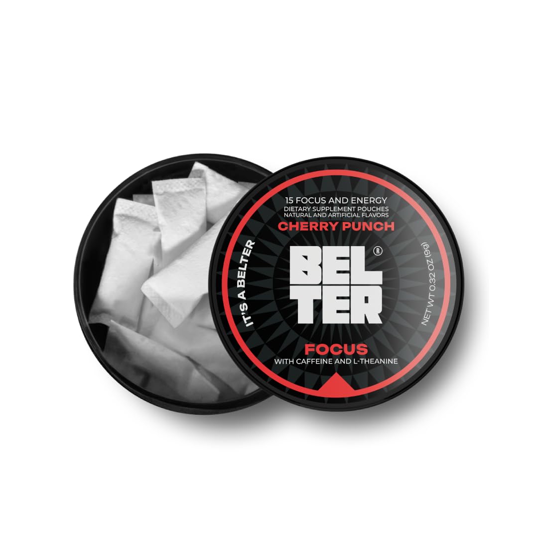 BELTER Focus Cherry Punch Capsule 15 Count