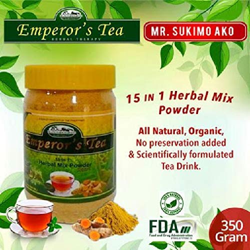 Emperor's Tea 15 in 1 Exotic Tea Original All Natural Powder 350g