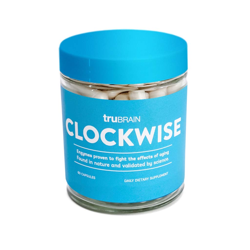 TruBrain Clockwise Nicotinamide NAD Booster 60 Capsules