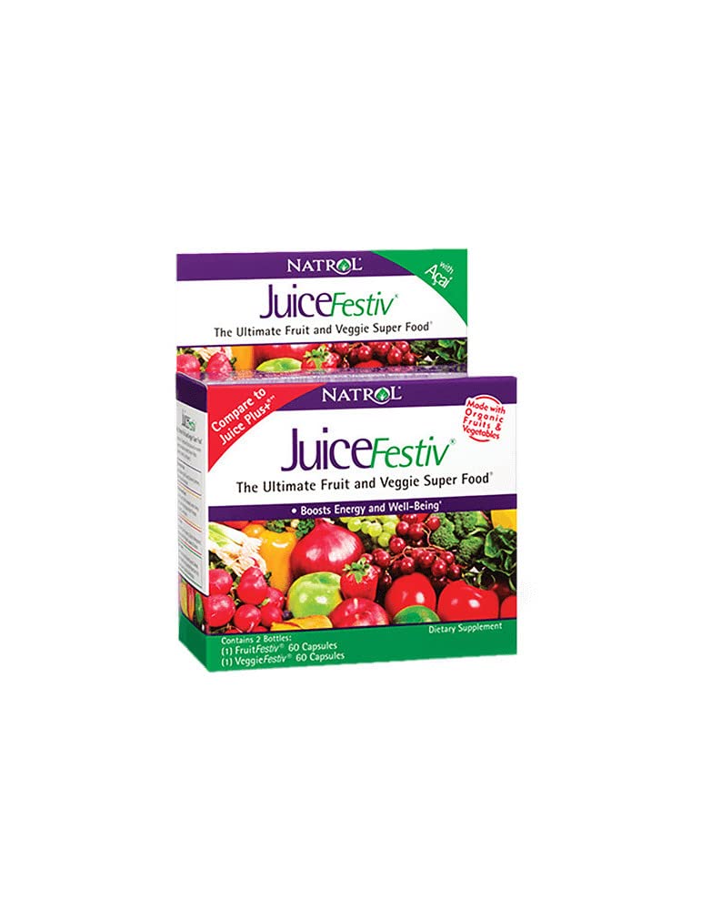 Natrol Juice Festiv3 Capsules 240