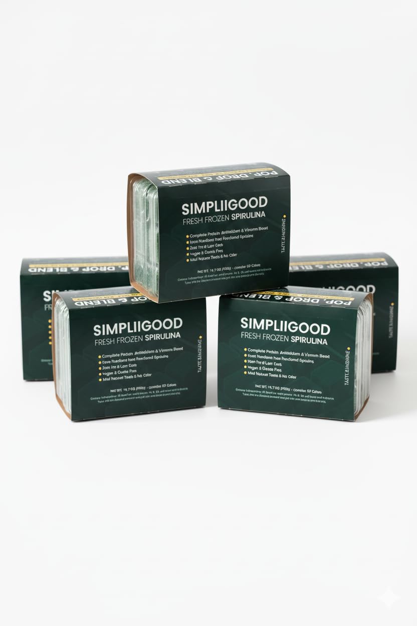 Simpliigood Spirulina Softgels 120 Count