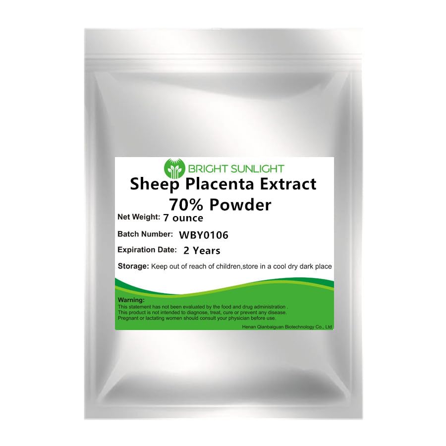 Bright sunlight Sheep Placenta Extract 70% Powder 7 Ounce