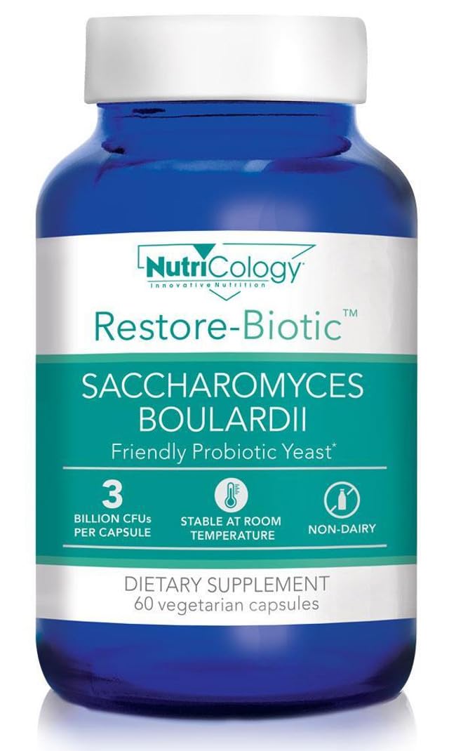 Nutricology Saccharomyces Boulardii Probiotic Capsule 60 Count