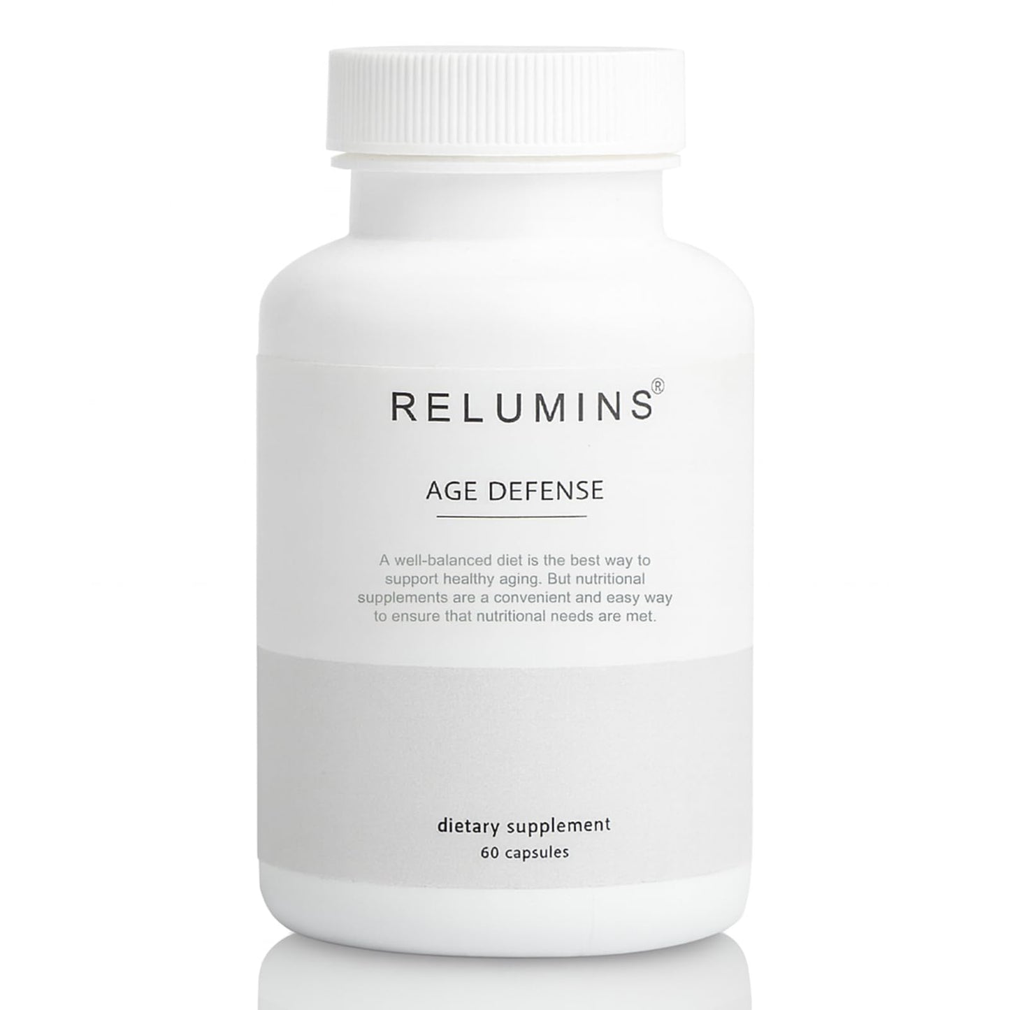 Relumins Age Defense NAD+ Supplement with NADH, CoQ10, Glutathione, Resveratrol, Fisetin, Curcumin & EGCG – Antioxidant Support, 60 Capsules