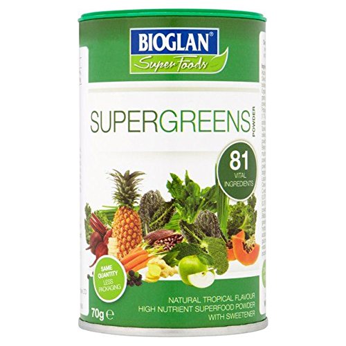 Bioglan Superfoods Supergreens Powder 2.47 Ounce