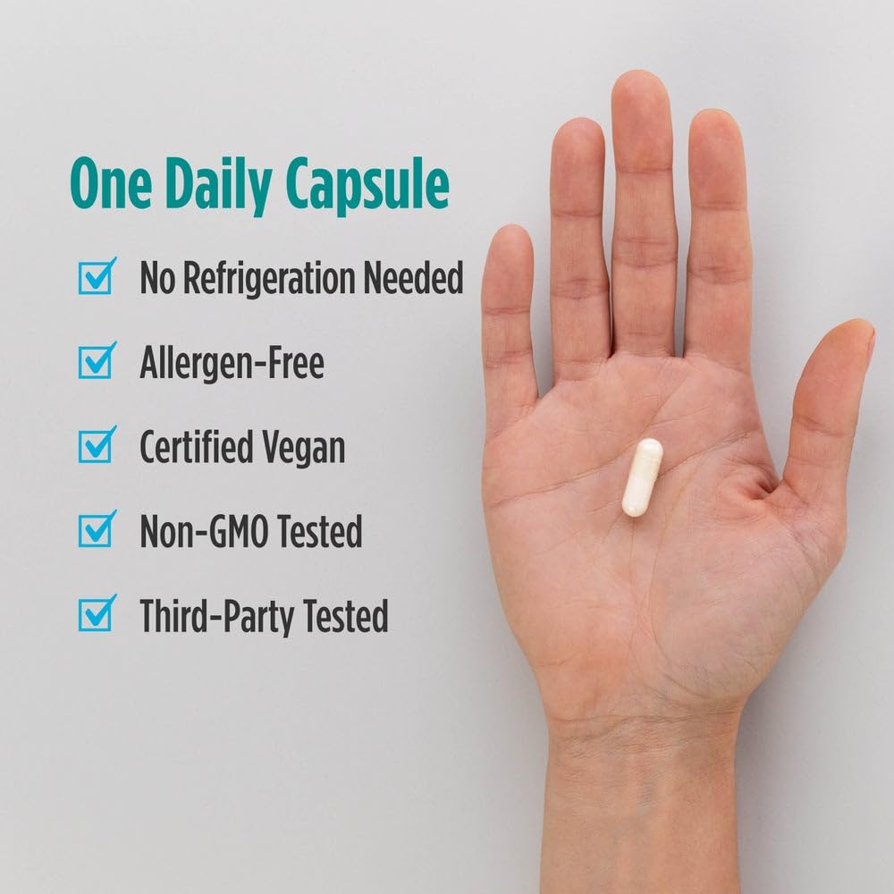 Nordic Naturals Nordic Flora Probiotic Maximum Care Immune + Digestive, Vegan Capsule, 30 Count