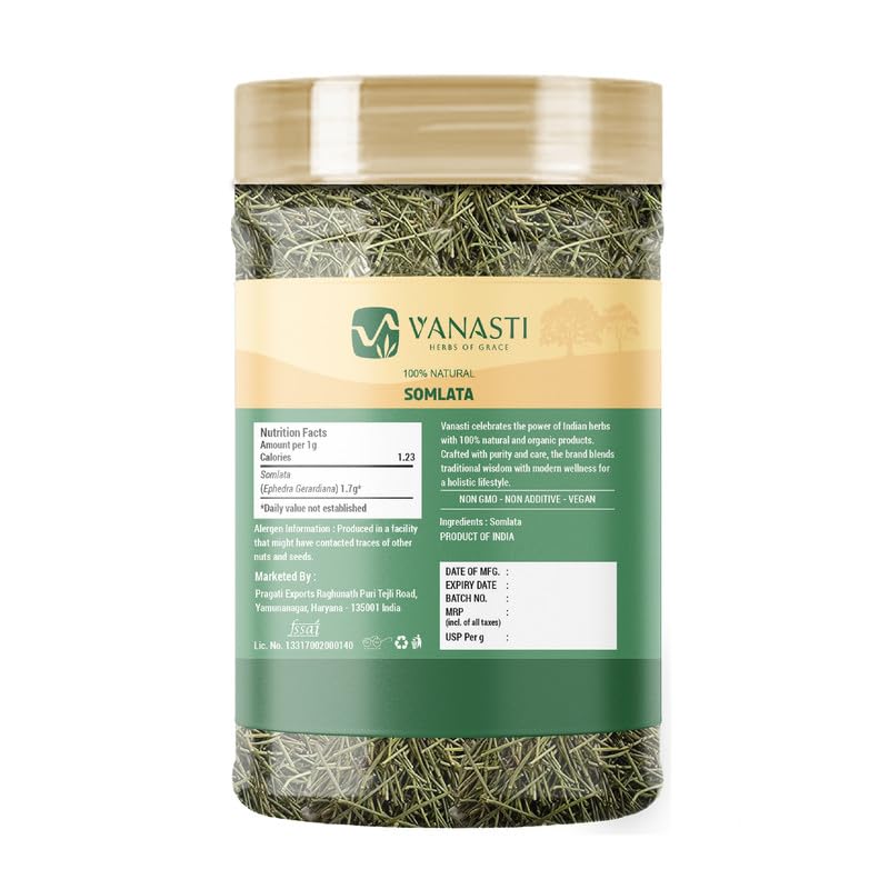 VANASTI Somlata Soma Ephedra Vulgaris Ephedra gerardiana Powder 28.21 Ounce