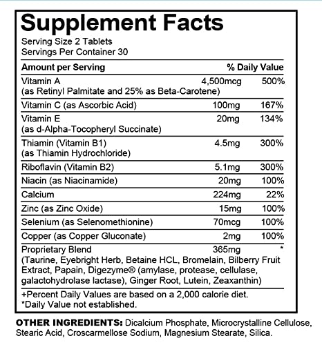 Esmond Natural Lutein Complex Tablet 300 Tablets
