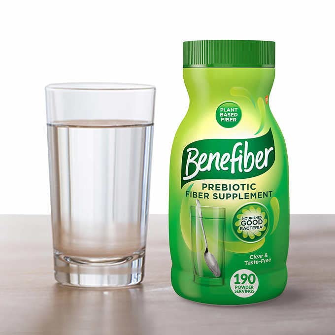 Benefiber Fiber Supplement Powder 25.5 oz Sugar Free Grit Free