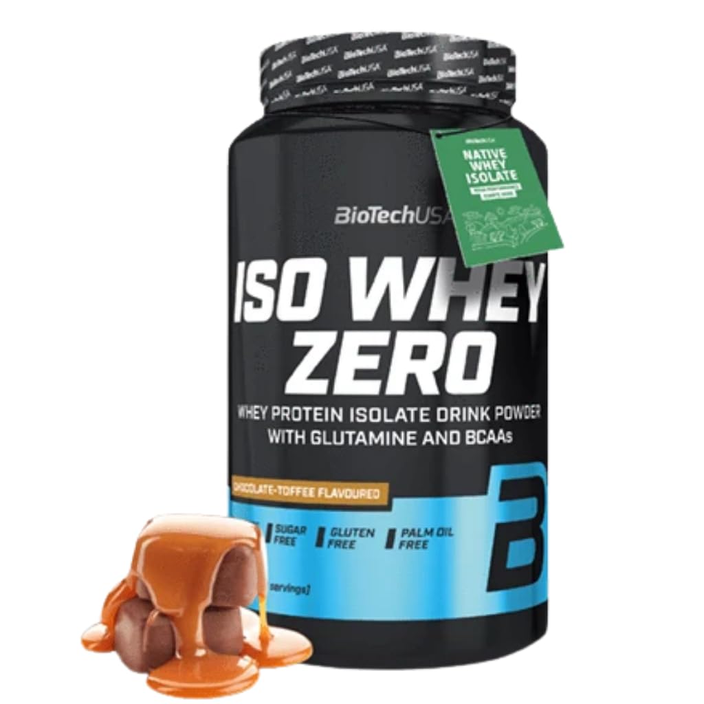 BioTechUSA Iso Whey Zero Protein Powder Vanilla 2.0 lbs