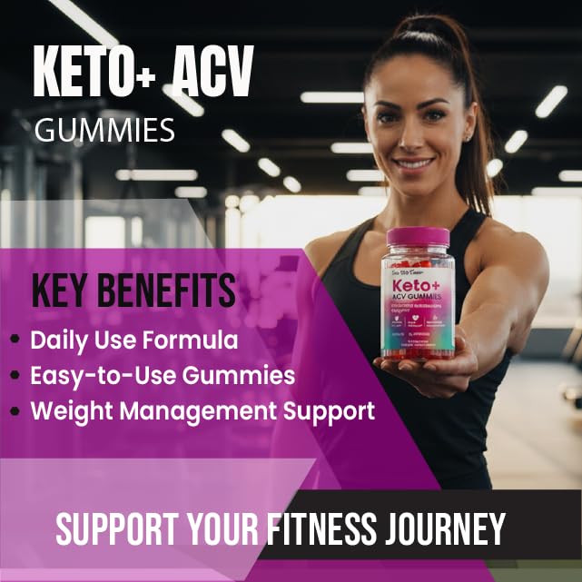 SPRESSO True Keto Fusion Gummies ACV Supplement, 60 Gummies
