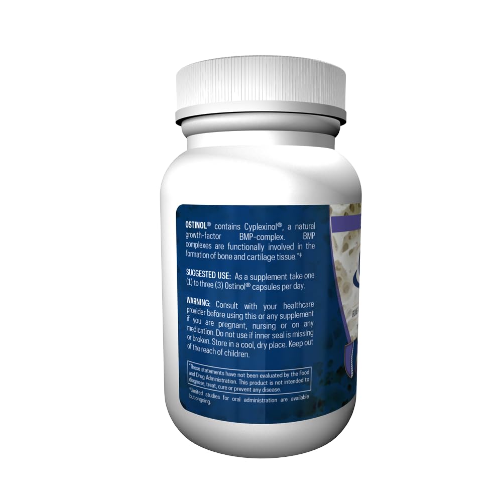 ZYCAL Ostinol Standard 350mg - Bone & Joint Supplement, Capsules, 30 Count