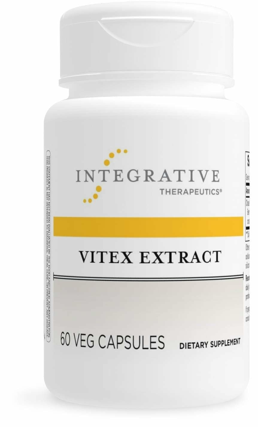 Integrative Therapeutics Vitex Extract Period Care Supplement for Premenstrual Support, 60 Capsules