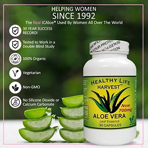 Healthy Life Harvest ICAloe Capsules 90 Count