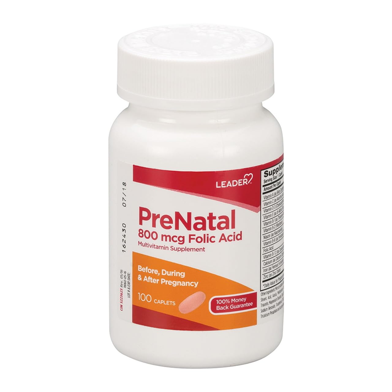 Leader Prenatal Multivitamin Caplets 200
