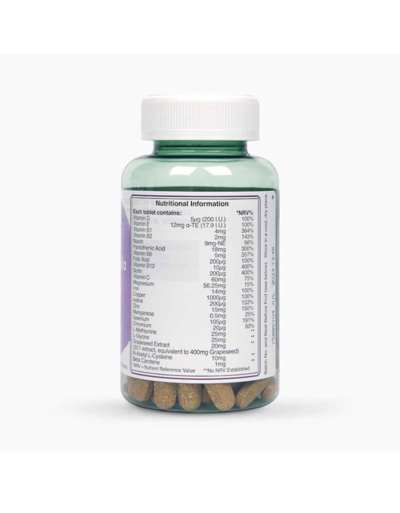 Generic H and B Skin, Hair & Nails Formula Tablet 1 Count