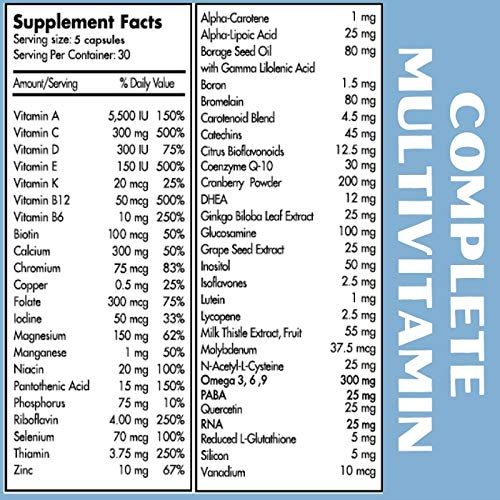 NUTRIGENIX Revive Multivitamin Capsules 150 Capsules