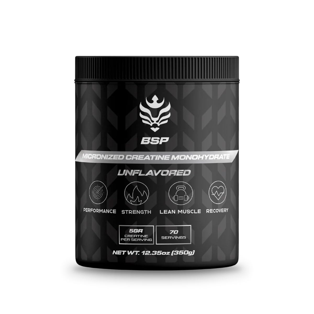 Benavidez Sports Performance Micronized Creatine Monohydrate Powder, 12.35 Ounce, 100 Servings