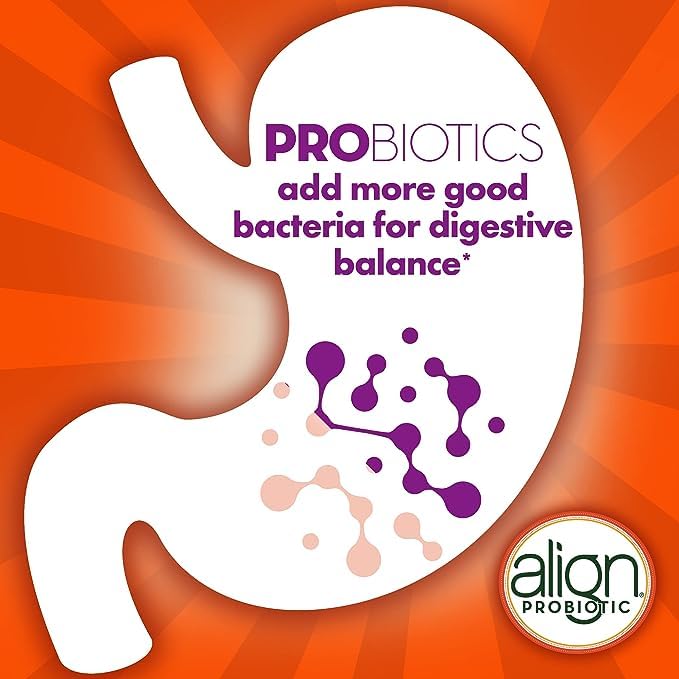 Align DualBiotic Prebiotic + Probiotic for Women and Men Gummies, 120 Count