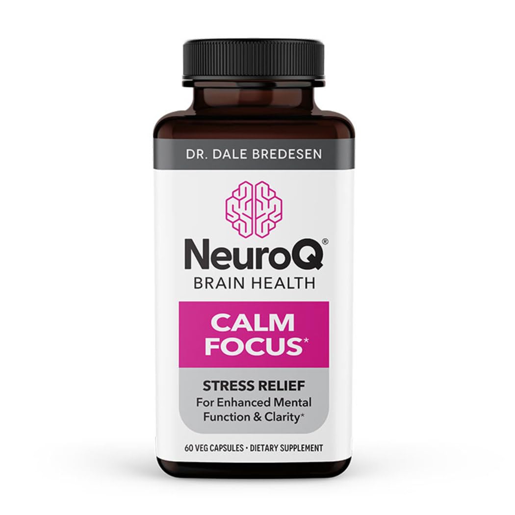 LifeSeasons NeuroQ Calm Focus Capsules, 60 Capsules