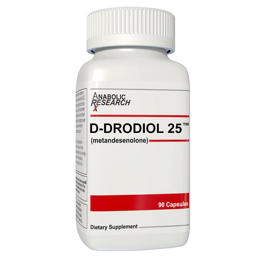 Anabolic Research D-Drodiol 25 Capsules, 90 Count