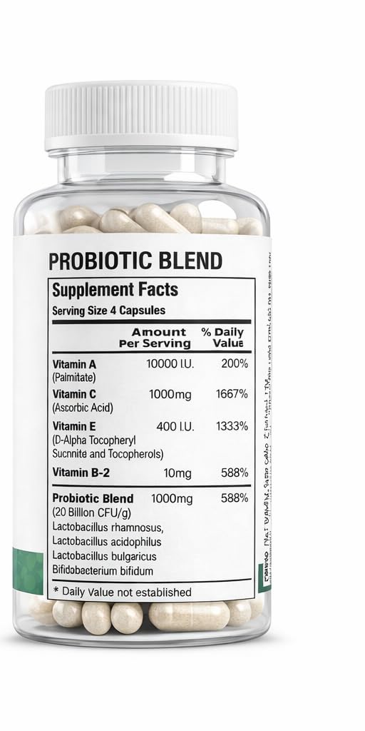 Unknown Clear Biotic Acne Vitamins Capsule, 60 Count