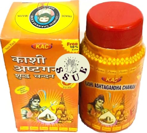 SSUE Ashtagandha Chandan Scented Powder 125Grm, 1 Unit