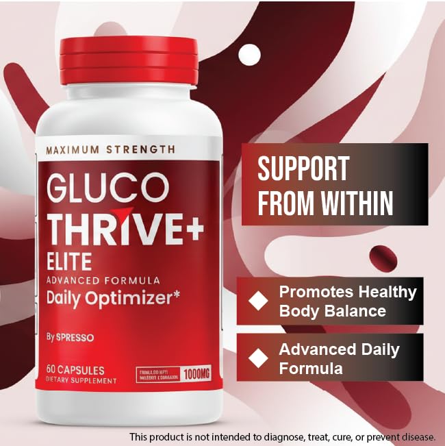 SPRESSO Gluco Thrive Capsules 120 Capsules
