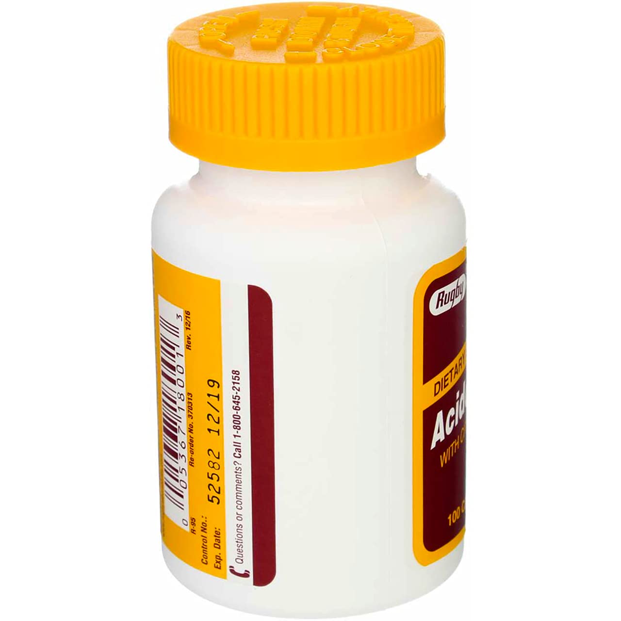 Rugby Laboratories Acidophilus Extra Strength w/ L-sporogenes Capsule 300 Count