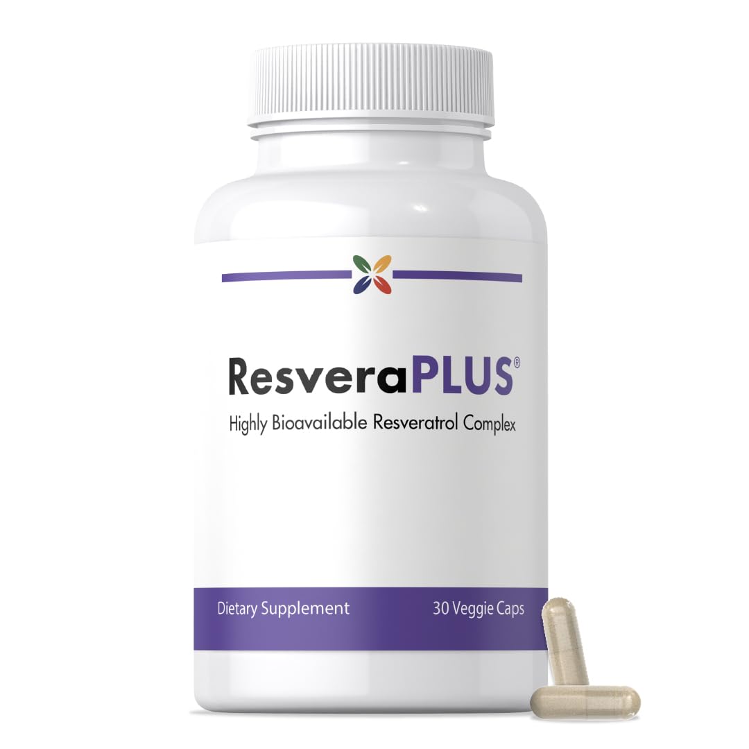 Stop Aging Now Resveratrol Complex Supplement with Berberine Capsule, 30 Capsules