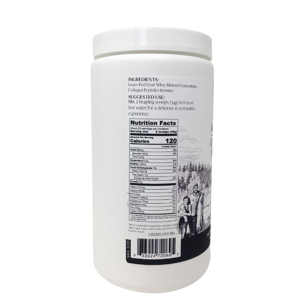 Mt. Capra Deep 30 Coconut + Clean Minerals with Collagen Peptides Powder 55.8